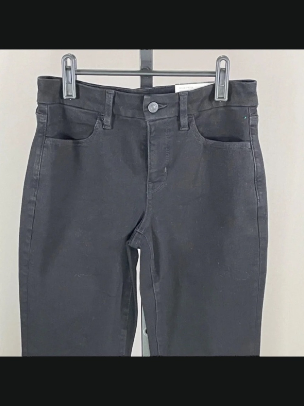NEW American Eagle Outfitters Jeans Womens 28 6 black denim skinny preppy casual - Picture 2 of 11